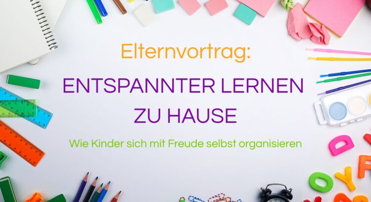 Entspannter Lernen Plakat